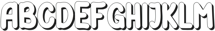 New West Shadow otf (400) Font UPPERCASE