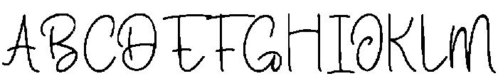 New Year December Regular otf (400) Font UPPERCASE