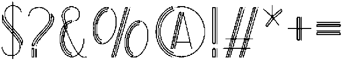 New Year Deco Alt 01 otf (400) Font OTHER CHARS