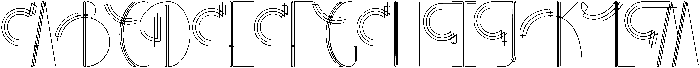 New Year Deco Alt 02 otf (400) Font UPPERCASE