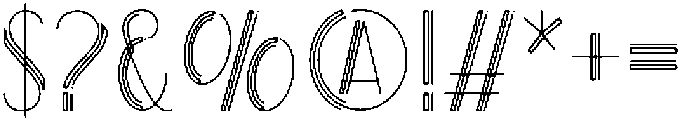 New Year Deco Alt 03 otf (400) Font OTHER CHARS