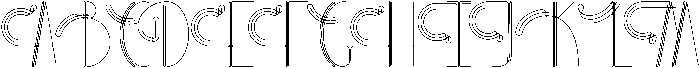 New Year Deco Alt 03 otf (400) Font UPPERCASE