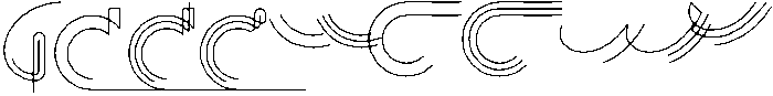 New Year Deco Symbols otf (400) Font LOWERCASE