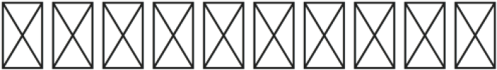 New Year Deco Symbols otf (400) Font OTHER CHARS