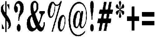 New Year Regular otf (400) Font OTHER CHARS