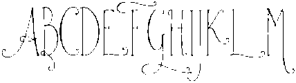 New York Folklore Regular otf (400) Font UPPERCASE