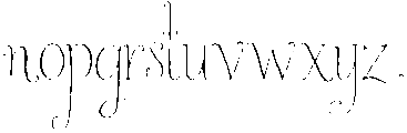 New York Folklore Regular otf (400) Font LOWERCASE