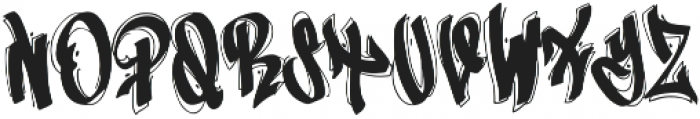 New York Hip Hop Graffiti Font otf (400) Font LOWERCASE
