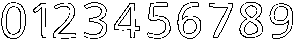New York Story Outline Regular otf (400) Font OTHER CHARS