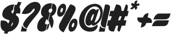 NewAsgard-Italic otf (400) Font OTHER CHARS