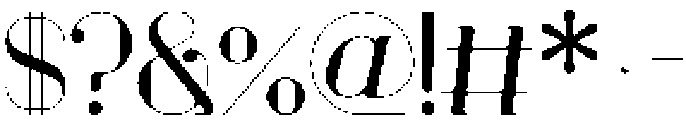 NewFashionVogue Regular otf (400) Font OTHER CHARS