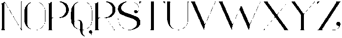 NewFashionVogue Regular otf (400) Font UPPERCASE