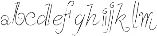 NewParty Light otf (300) Font LOWERCASE