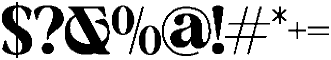 NewShuffle-Bold otf (700) Font OTHER CHARS