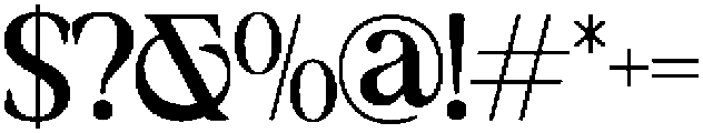 NewShuffle-Regular otf (400) Font OTHER CHARS