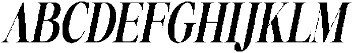 Newback Italic otf (400) Font UPPERCASE