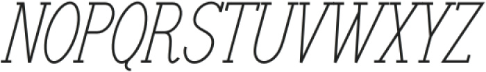 Newbie Italic otf (400) Font UPPERCASE