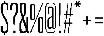 Newgate Sans ttf (400) Font OTHER CHARS