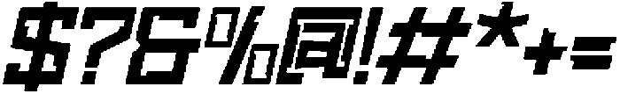 Newro Space Oblique otf (400) Font OTHER CHARS