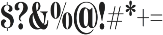 Newsagent Regular otf (400) Font OTHER CHARS