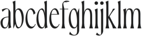 Newstalgic-Regular otf (400) Font LOWERCASE