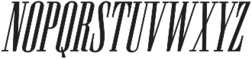 Newston Italic otf (400) Font UPPERCASE