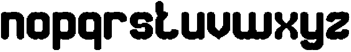 Newton apple Bold otf (700) Font LOWERCASE