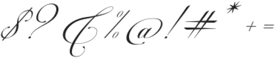 Newzerland-Italic otf (400) Font OTHER CHARS