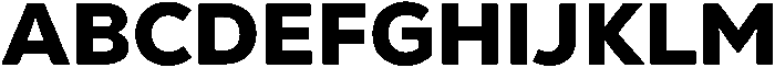Nexa Text Black otf (900) Font UPPERCASE