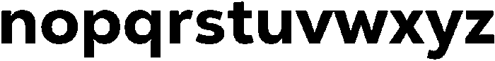 Nexa Text Heavy otf (800) Font LOWERCASE