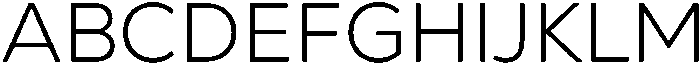 Nexa Text Light otf (300) Font UPPERCASE