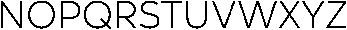 Nexa Text Light otf (300) Font UPPERCASE