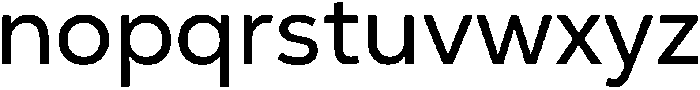 Nexa Text Regular otf (400) Font LOWERCASE