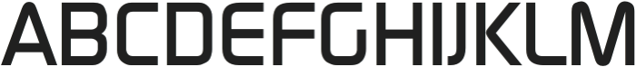Nexatron Regular otf (400) Font UPPERCASE