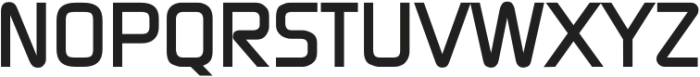 Nexatron Regular otf (400) Font UPPERCASE