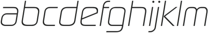 Nexatron italic light otf (300) FONT