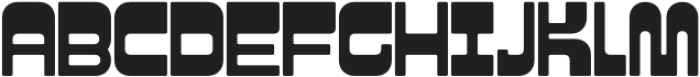 Nexbloc Regular otf (400) Font UPPERCASE