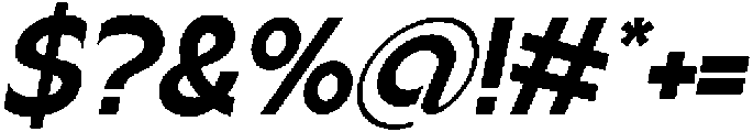 Nexium Italic otf (400) Font OTHER CHARS