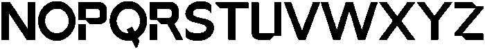 Nexium Regular otf (400) Font UPPERCASE