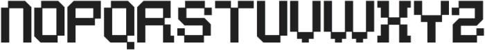 Nexmod-Regular otf (400) Font UPPERCASE