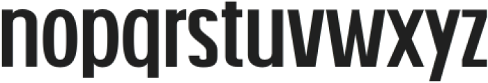 Nexora Black otf (900) Font LOWERCASE