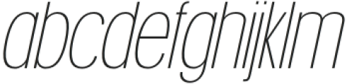 Nexora Extra Light Italic otf (200) FONT