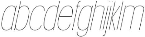 Nexora Thin Italic otf (100) FONT