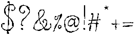 Next Phase Regular ttf (400) Font OTHER CHARS