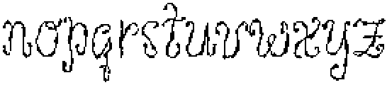Next Phase Regular ttf (400) Font LOWERCASE