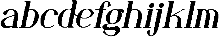 Nextre Italic otf (400) FONT