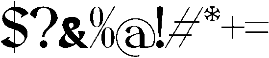Nextre otf (400) Font OTHER CHARS