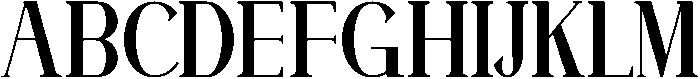 Nextre otf (400) Font UPPERCASE