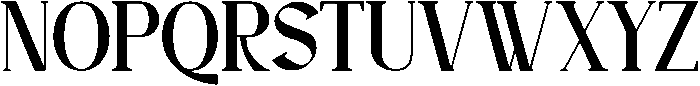 Nextre otf (400) Font UPPERCASE