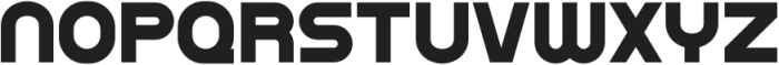 Nexume Extra Bold otf (700) Font UPPERCASE